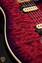 Ernie Ball Music Man Axis - Olallieberry Quilt