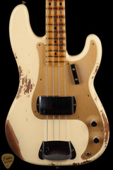 2024 - Fender Custom Shop 1958 Precision Bass Heavy Relic - Vintage White