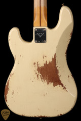2024 - Fender Custom Shop 1958 Precision Bass Heavy Relic - Vintage White