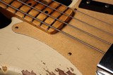 2024 - Fender Custom Shop 1958 Precision Bass Heavy Relic - Vintage White
