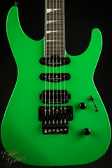 Sale Pending - 2022 - Jackson American Series Soloist SL3, Ebony Fretboard - Satin Slime Green #JAS2202679A