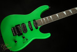 Sale Pending - 2022 - Jackson American Series Soloist SL3, Ebony Fretboard - Satin Slime Green #JAS2202679A
