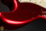 2024 - Fender Custom Shop Limited Edition 62 Stratocaster Heavy Relic - Aged Candy Apple Red over 3-Color Sunburst