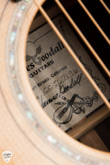 Goodall Concert Jumbo Cutaway - Bearclaw Sitka Spruce & Cocobolo