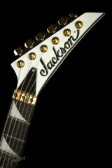 2022 - Jackson Concept Series Rhoads RR24 HS White/Black Pinstripes #KWJ2210563