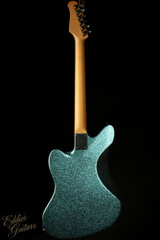 2023 - Suhr Eddie's Guitars Exclusive Roasted Classic JM Mastery - Aqua Ocean Sparkle #72463