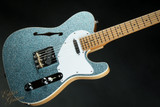 2023 - Suhr Eddie's Guitars Exclusive Custom Classic T Roasted - Ice Blue Sparkle #72291