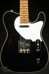 2023 - Suhr Eddie's Guitars Exclusive Custom Classic T Roasted - Black Sparkle #72282