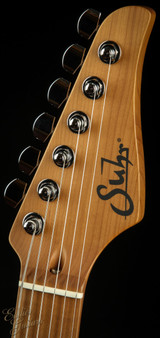 2023 - Suhr Eddie's Guitars Exclusive Custom Classic T Roasted - Black Sparkle #72282