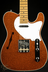 Sale Pending - 2023 - Suhr Eddie's Guitars Exclusive Custom Classic T Roasted - Orange Sparkle