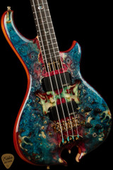 Alembic Mark King Signature Deluxe - Buckeye Burl Resin Top