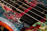 Alembic Mark King Signature Deluxe - Buckeye Burl Resin Top