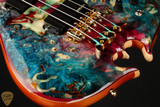 Alembic Mark King Signature Deluxe - Buckeye Burl Resin Top