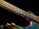 Alembic Mark King Signature Deluxe - Buckeye Burl Resin Top