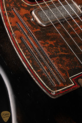 James Trussart SteelGuardCaster Rust O Matic Pinstriped - Black