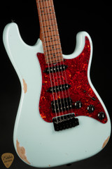 2023 - Suhr Eddie's Guitars Exclusive Classic S Antique Roasted - Sonic Blue #74373