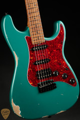 2023 - Suhr Eddie's Guitars Exclusive Classic S Antique Roasted - Sherwood Green Metallic #74370
