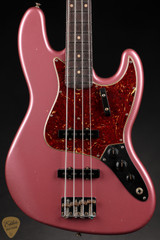 2024 - Fender Custom Shop 1964 Jazz Bass Journeyman - Burgundy Mist Metallic