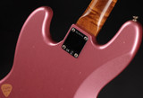 2024 - Fender Custom Shop 1964 Jazz Bass Journeyman - Burgundy Mist Metallic