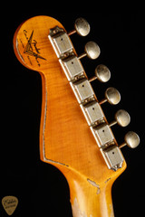 2024 - Fender Custom Shop Limited Edition Red Hot Stratocaster Super Heavy Relic - Faded Aged Chocolate 3-Tone Sunburst #CZ579174