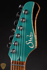 Suhr Eddie’s Guitars Exclusive Roasted Classic T Sherwood Green Metallic Electric Guitar