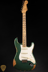 2024 - Fender Custom Shop Limited Edition 56 Stratocaster Heavy Relic - Aged Sherwood Green Metallic #CZ579250