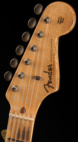 2024 - Fender Custom Shop Limited Edition 56 Stratocaster Heavy Relic - Aged Sherwood Green Metallic #CZ579250