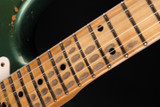 2024 - Fender Custom Shop Limited Edition 56 Stratocaster Heavy Relic - Aged Sherwood Green Metallic #CZ579250
