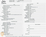 Suhr Pete Thorn Standard HSS Signature - Graphite Metallic #77044