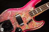 Fender Custom Shop LTD Jazz Bass Heavy Relic Aged Pink Paisley bass guitar