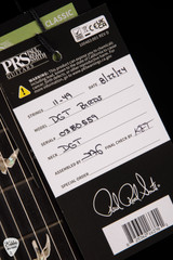 Paul Reed Smith DGT (David Grissom Trem) Electric Guitar in Gold Top