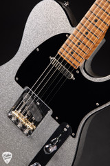 Suhr Eddie’s Guitars Exclusive Roasted Classic T Electric Guitar in Silver Sparkle