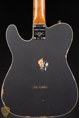 Fender Custom Shop Limited Edition HS Telecaster Custom Relic Electric Guitar in Aged Charcoal Frost Metallic
