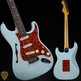 Fender Limited Edition American Professional II Stratocaster Thinline - Transparent Daphne Blue