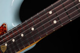 Fender Limited Edition American Professional II Stratocaster Thinline - Transparent Daphne Blue