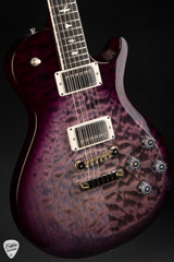 Paul Reed Smith Eddie’s Guitars Wood Library S2 McCarty Singlecut 594 Quilt Top/Ebony FB Faded Gray Black Purple Burst Electric Guitar