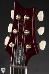 Paul Reed Smith Eddie’s Guitars Wood Library S2 McCarty Singlecut 594 Quilt Top/Ebony FB Faded Gray Black Purple Burst Electric Guitar