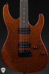 Suhr Modern Roasted Electric Guitar in Orange Sparkle