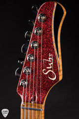 Suhr Eddie's Guitars Exclusive Roasted Classic T Electric Guitar in Red Sparkle