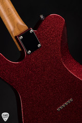 Suhr Eddie's Guitars Exclusive Roasted Classic T Electric Guitar in Red Sparkle