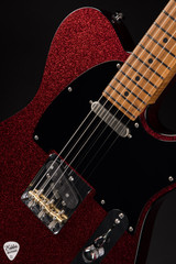 Suhr Eddie's Guitars Exclusive Roasted Classic T Electric Guitar in Red Sparkle