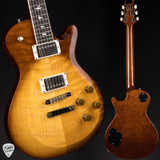 Paul Reed Smith Eddie’s Guitars Wood Library S2 McCarty Singlecut 594 Quilt Top Electric Guitar in Livingston Lemondrop