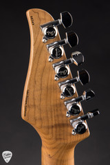 Suhr Modern Roasted Burl Maple Trans Algae Electric Guitar
