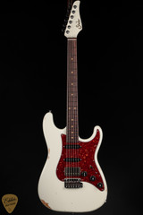 Suhr Eddie's Guitars Exclusive Classic S Antique Roasted - Olympic White