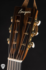 Bourgeois OMS deep body hog top acoustic guitar with figured mahogany