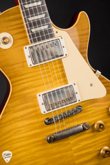 Gibson Custom Shop 1959 Les Paul Standard reissue Electric Guitar in Green Lemon Fade