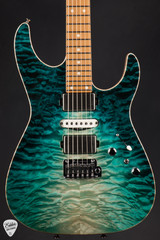 Tom Anderson Angel Electric Guitar in Teal Wake Surf