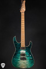Tom Anderson Angel Electric Guitar in Teal Wake Surf