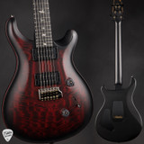 Paul Reed Smith 40th Anniversary Custom 24 Satin Limited Edition Electric Guitar in Fire Smokeburst