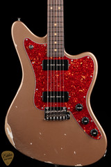 2024 - Suhr Eddie's Guitars Exclusive Roasted Classic JM Antique - Firemist Gold